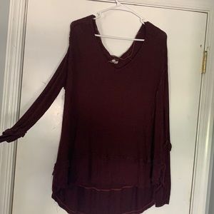 Free People Thermal Shirt